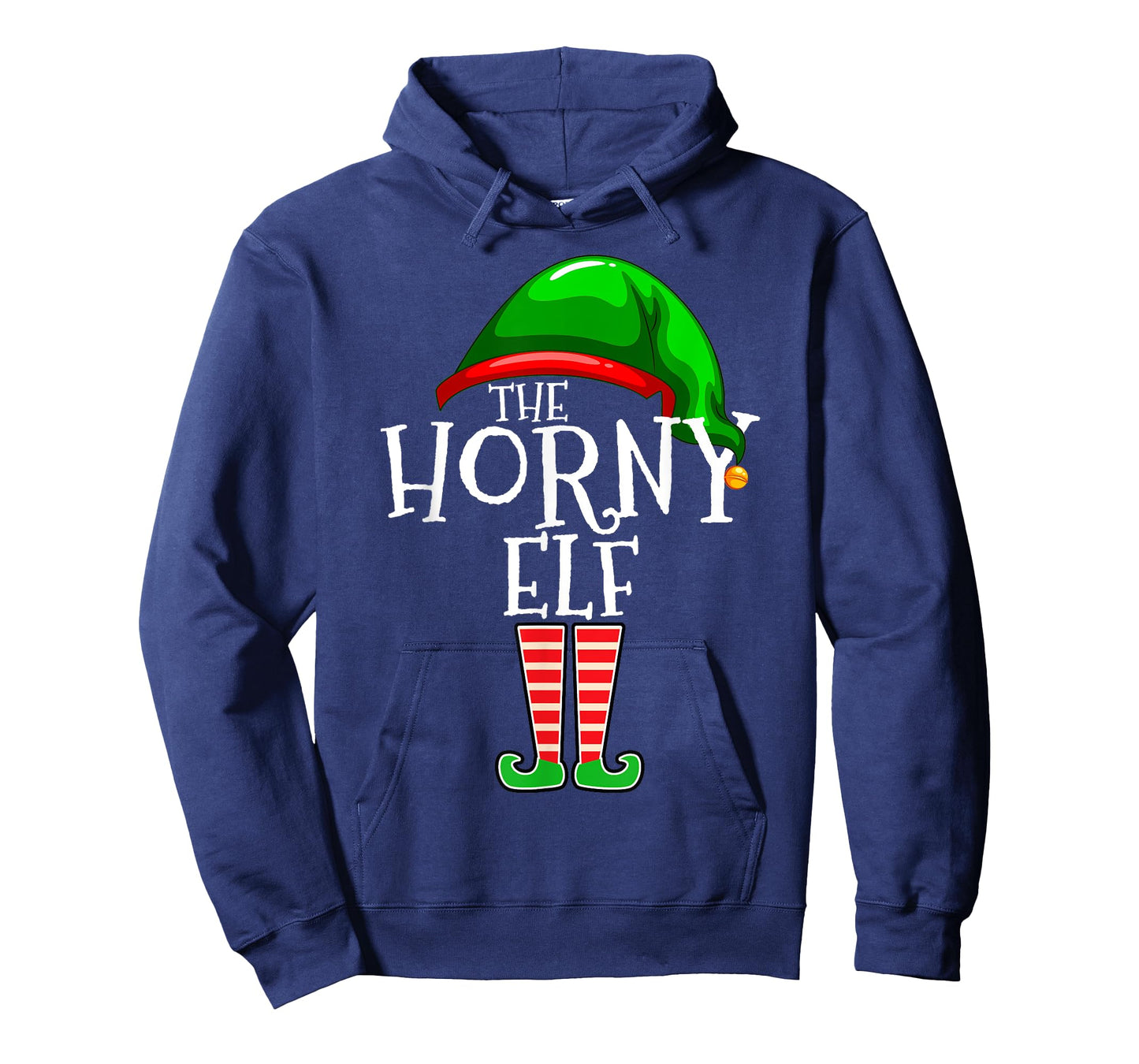 The Horny Elf Family Matching Group Christmas Gift Adult T-Shirt