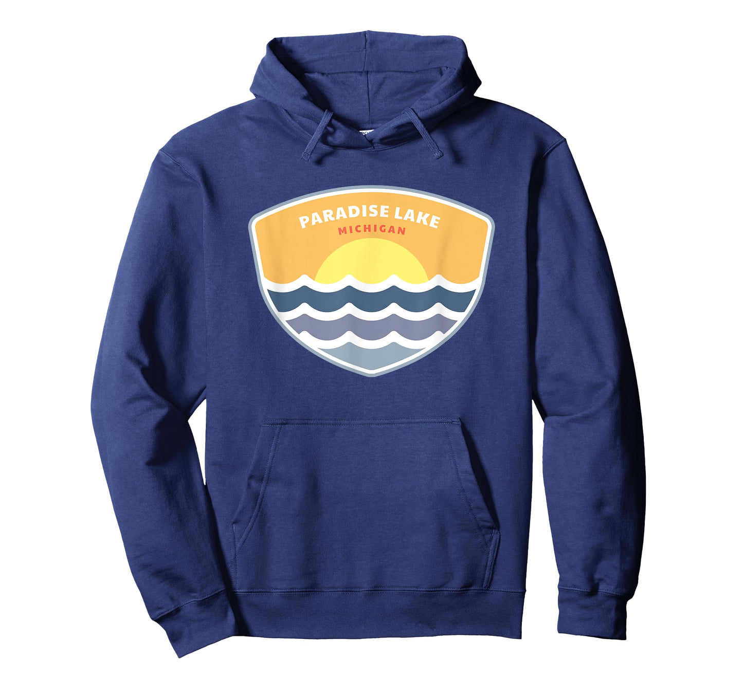Paradise Lake Michigan MI Sunset Vacation Souvenir T-Shirt