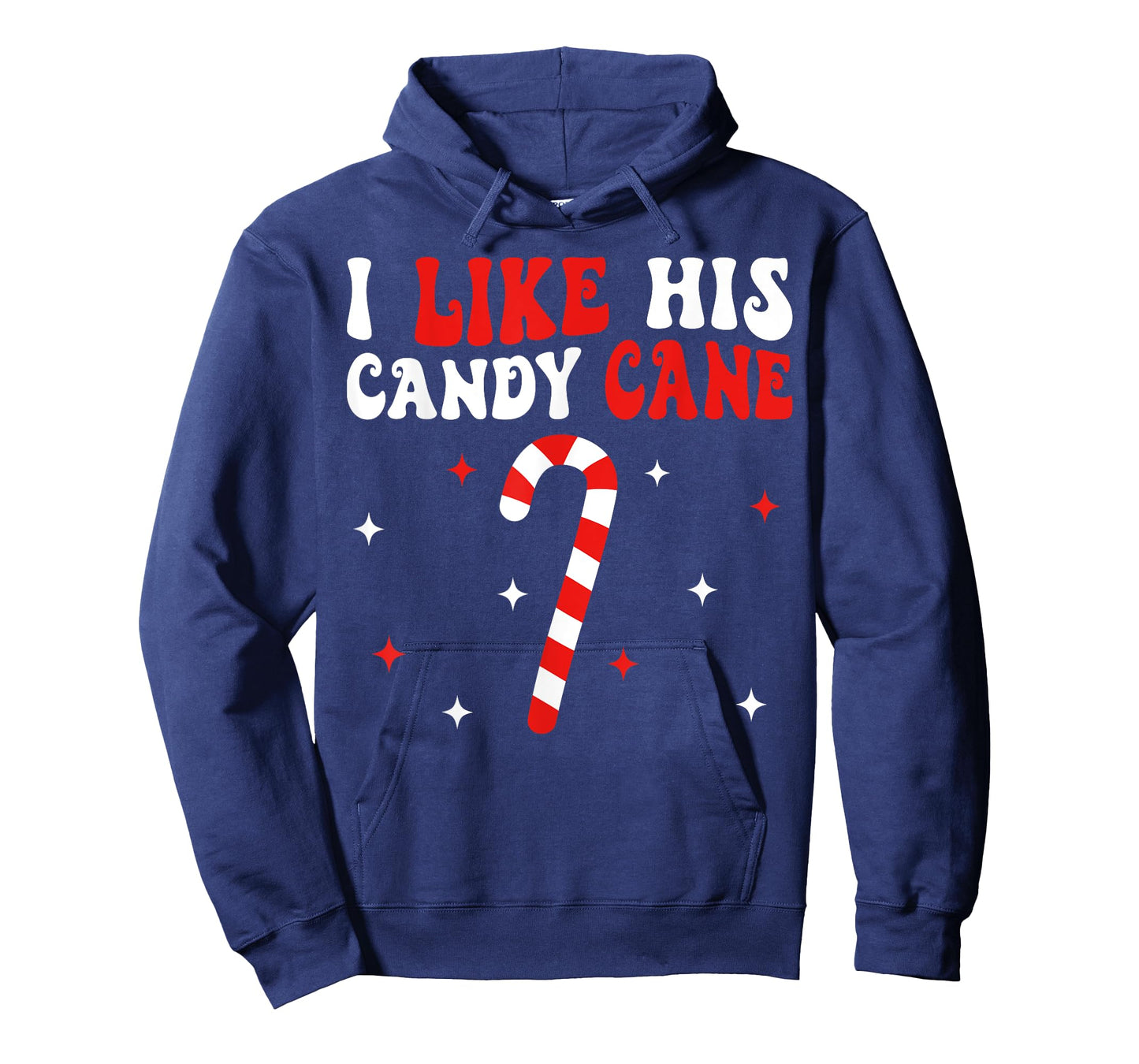 Groovy Family Christmas Couple Matching Funny Tee I Like His Candy Cane I Like Her Peppermint Candies Unisex-Adults Black Short Sleeve T-Shirt Small