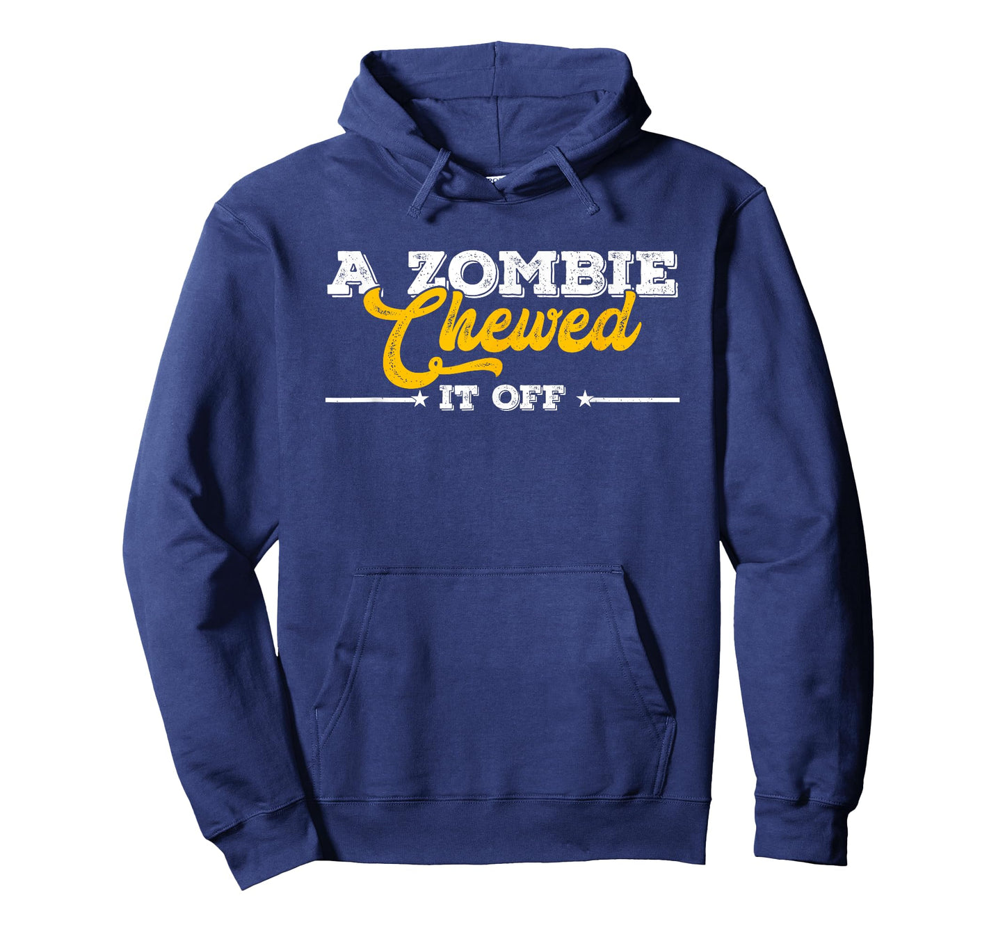 A Zombie Chewed It Off Funny Leg Arm Amputee Recovery T-Shirt