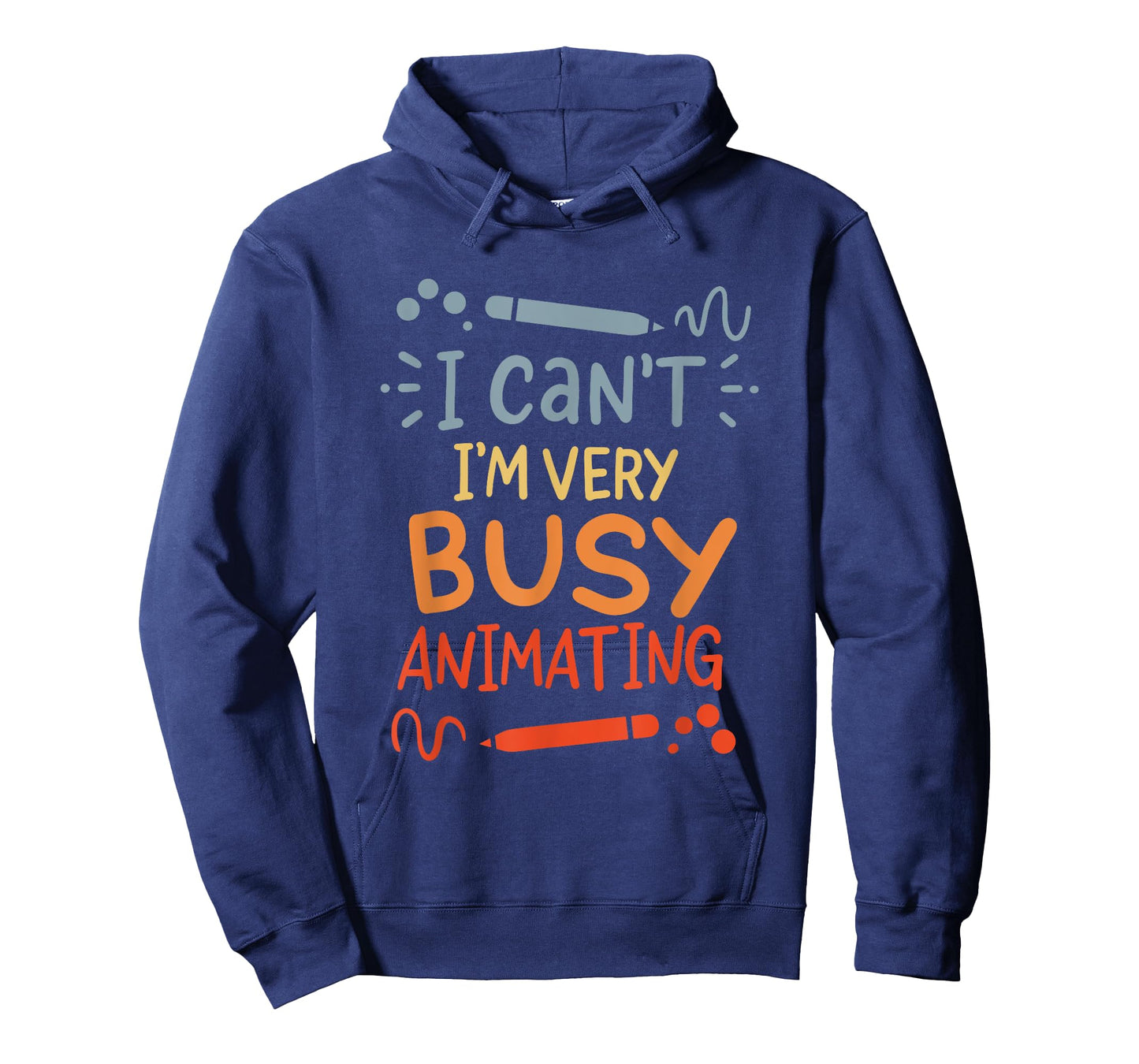 Funny Animation Artist T-Shirts Unisex-Adults Black Cartoon T-Shirt Small