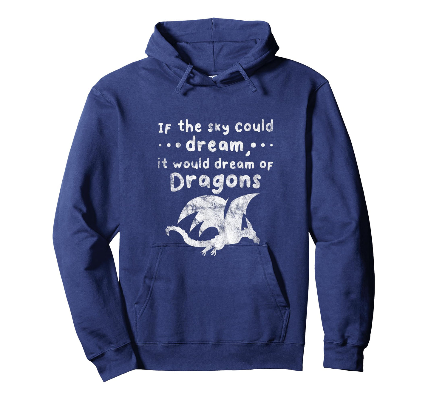 Dragons If The Sky Could Dream It Would Dream Distressed T-Shirt