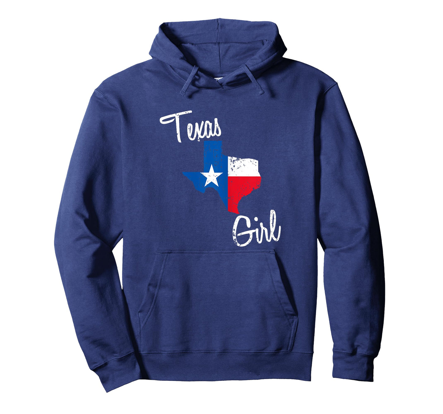 Texas Girl T-Shirt State Flag Distressed Gal Vintage Shirt T-Shirt