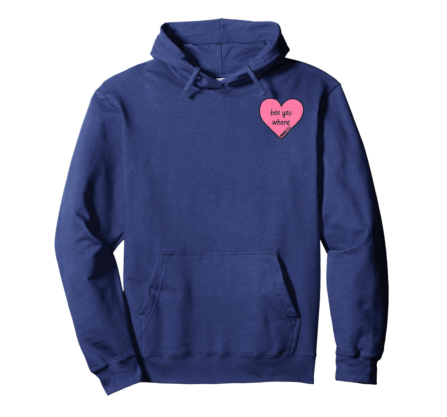 Mean Girls Boo You Whore Mini Heart Pocket T-Shirt