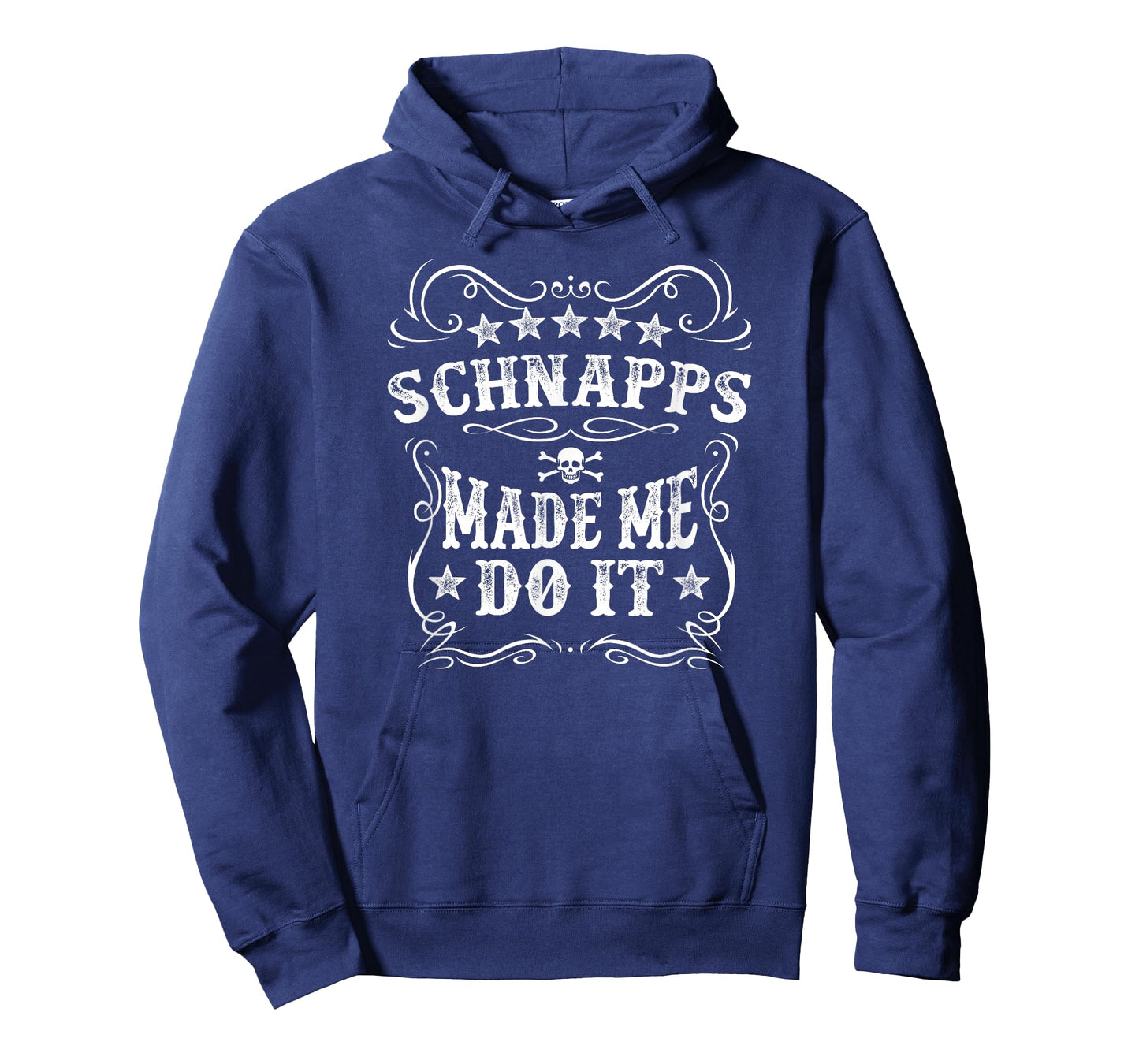 Schnapps Made Me Do It Funny Alcohol Drinker Vintage Novelty T-Shirt