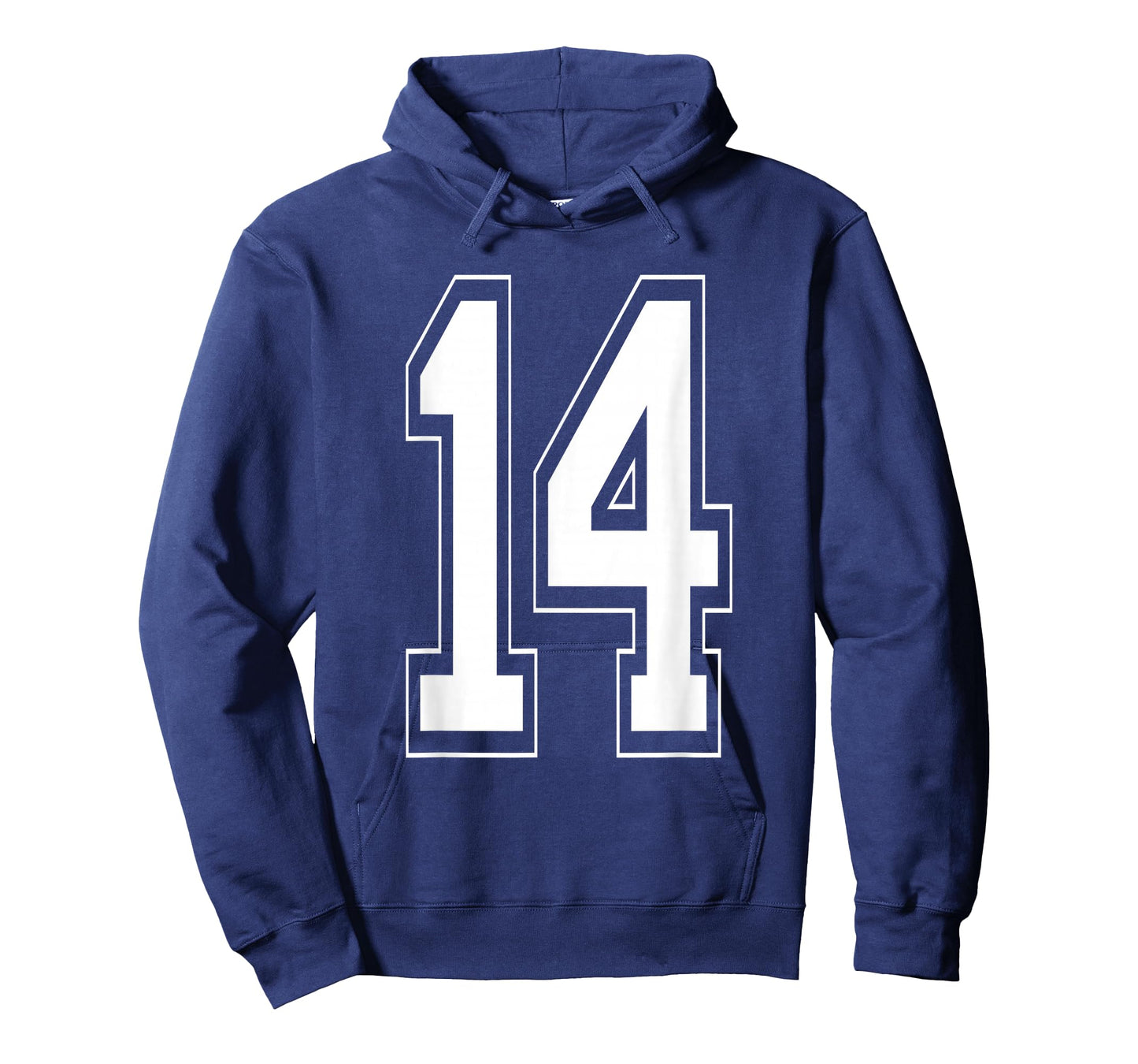 Number 14 TShirt Baseball Football Soccer Numbered Jersey T-Shirt