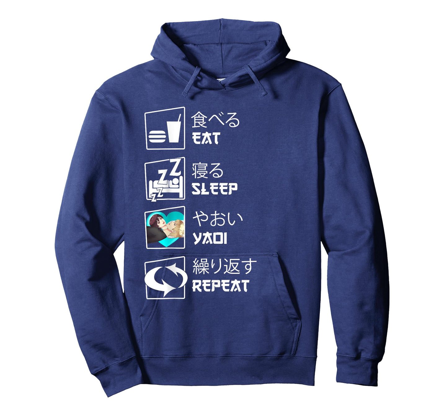 Eat Sleep Yaoi Repeat T-Shirt