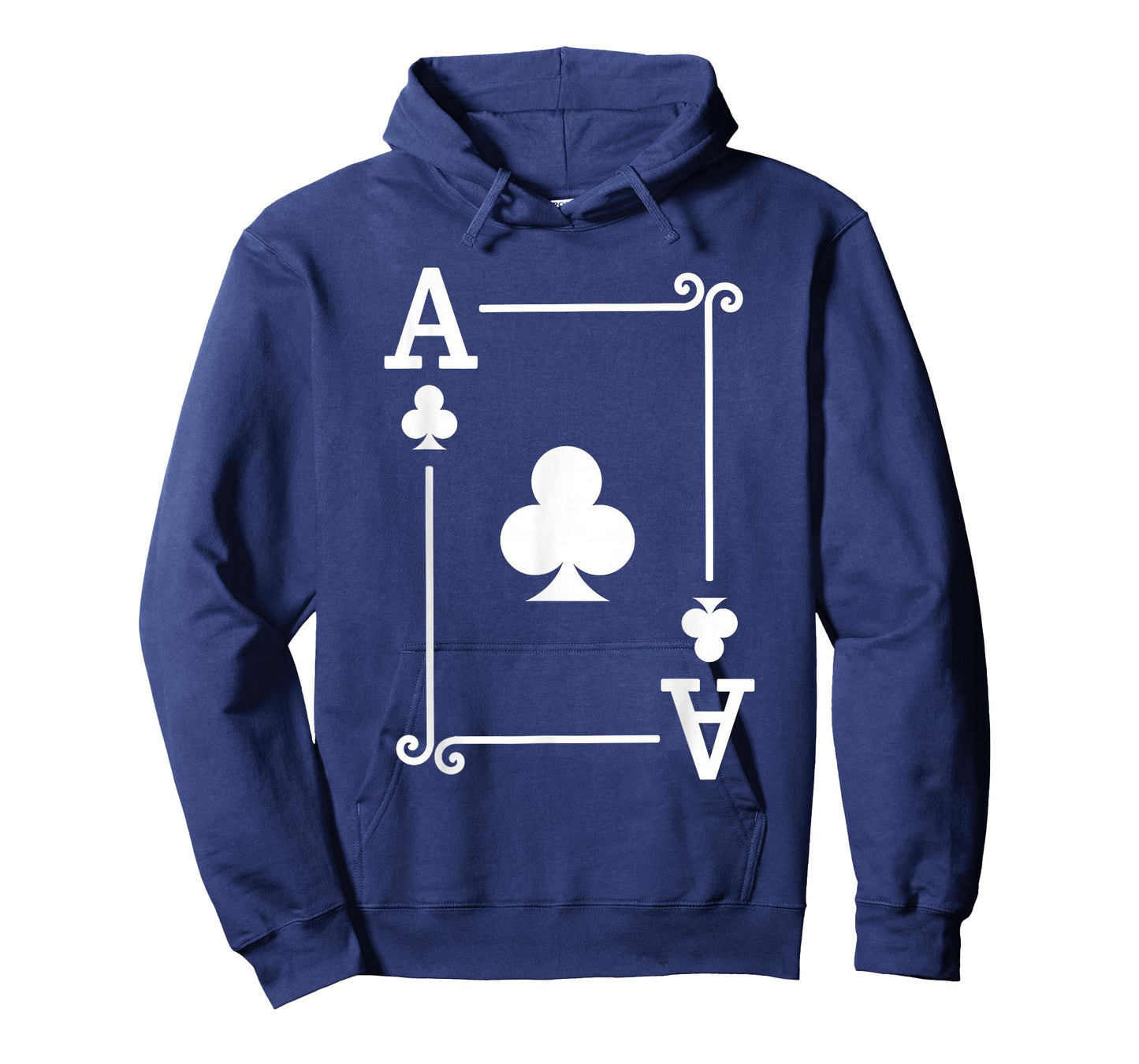 Playing Card Costume Tees - Ace Clubs Card - Ace Card T-Shirt
