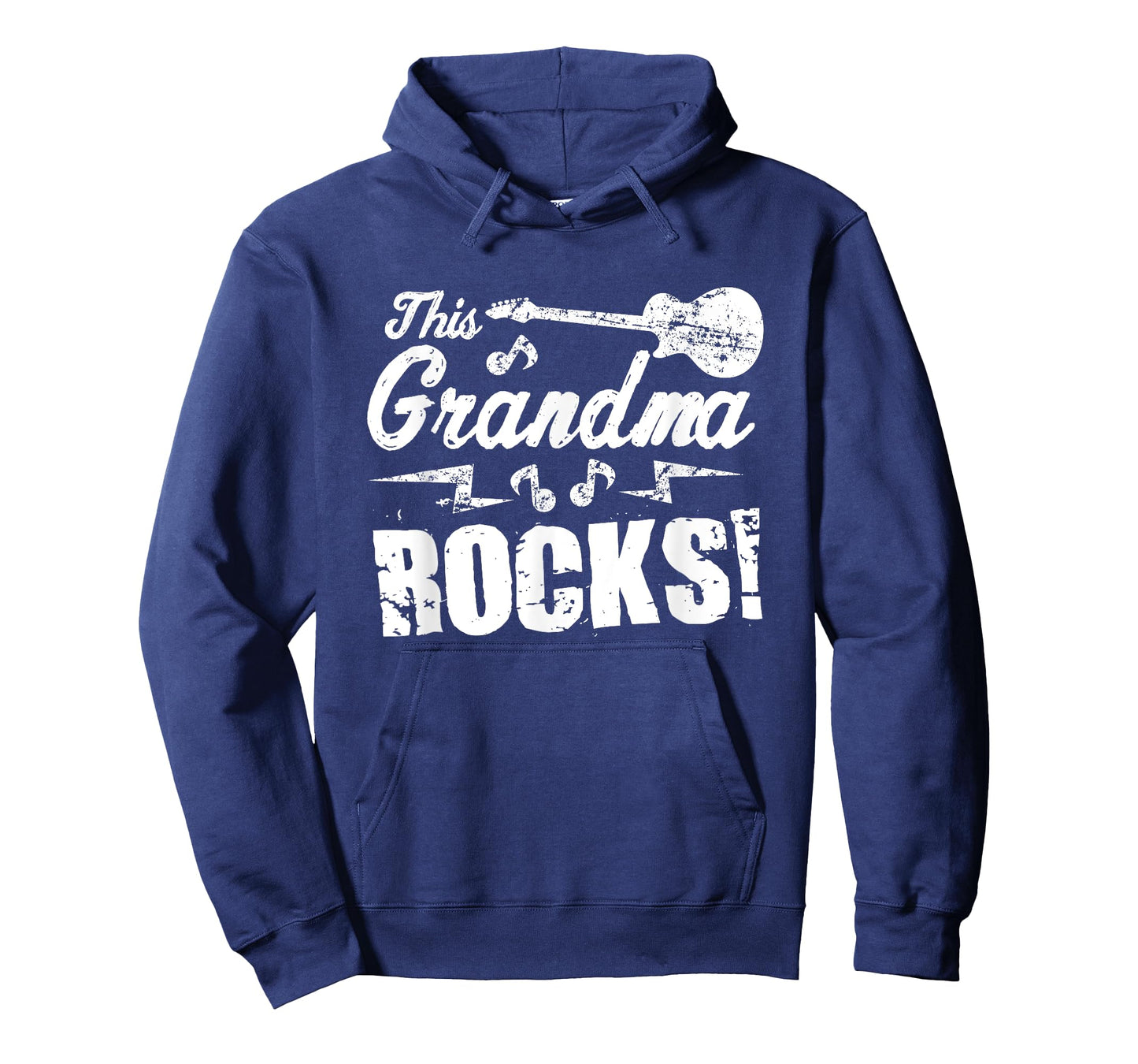 This Grandma Rocks T Shirt - Guitar Rock n Roll Funny Tee T-Shirt