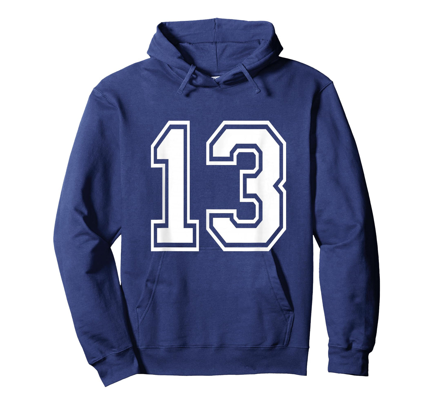 Number 13 Varsity Sports Team Jersey 13th Birthday 13 Years T-Shirt