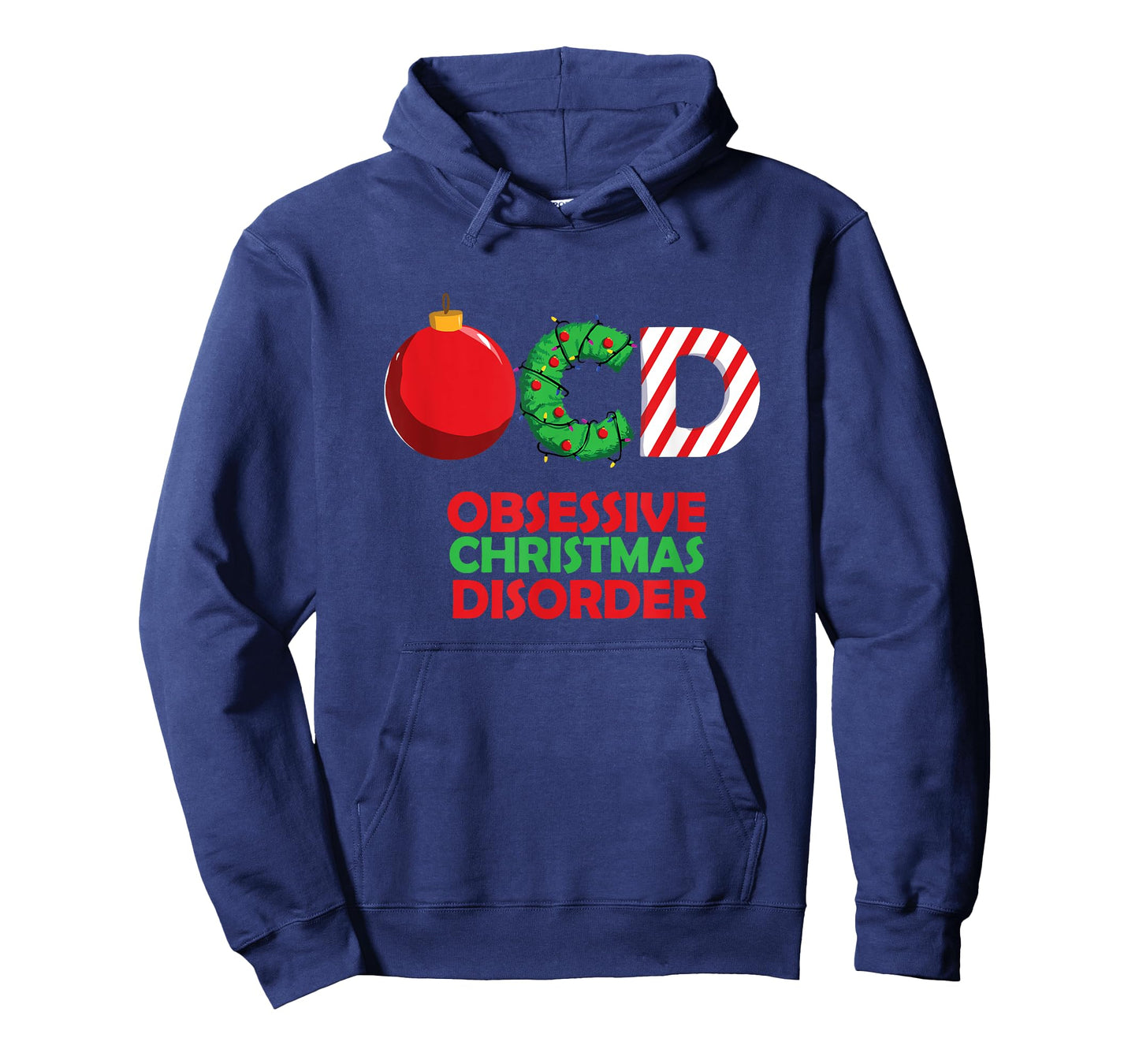 Funny Obsessive Christmas Disorder OCD Xmas T Shirt