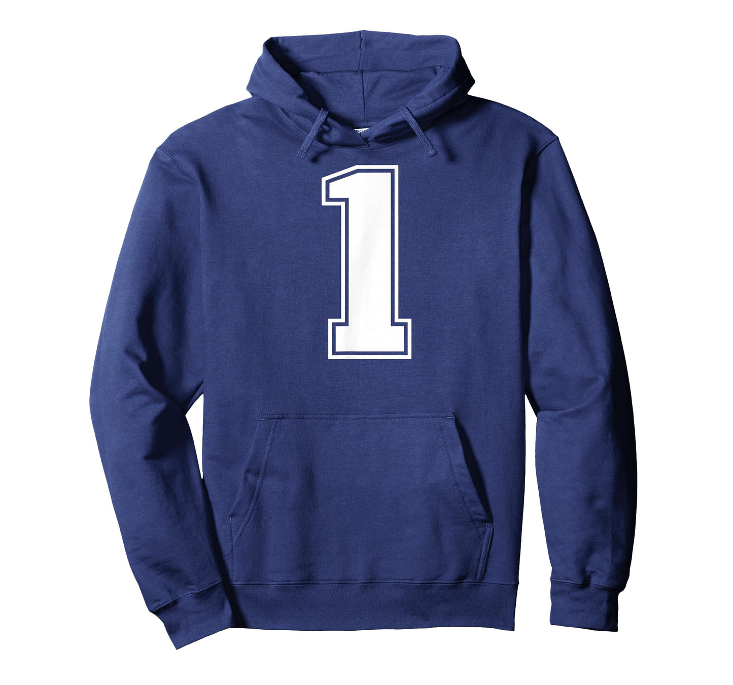 1 Number One Team Sports Graphic Varsity Matching T-Shirt