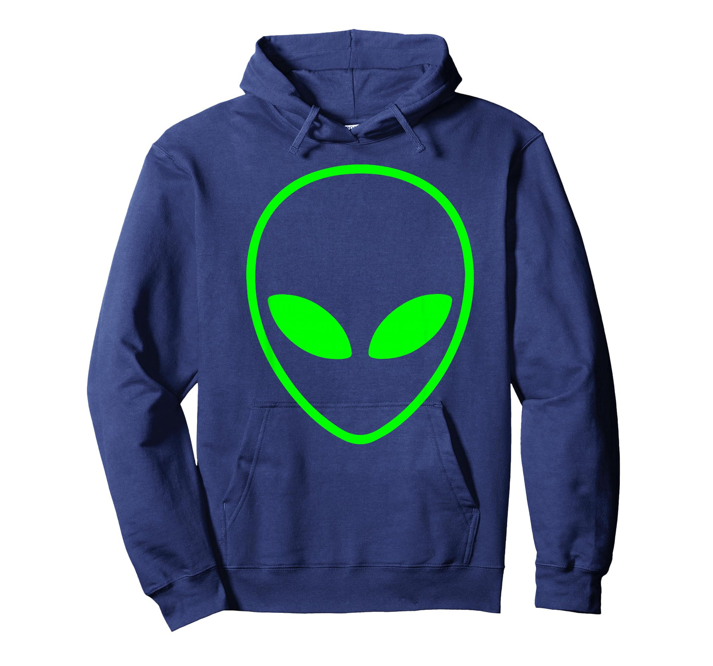 Green Alien Head T-Shirt