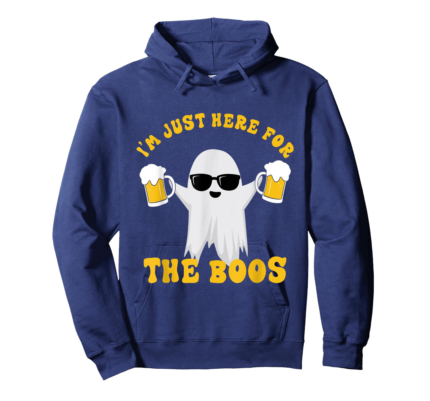 Iโm Just Here For The Boos Funny Ghost Halloween Men Women T-Shirt