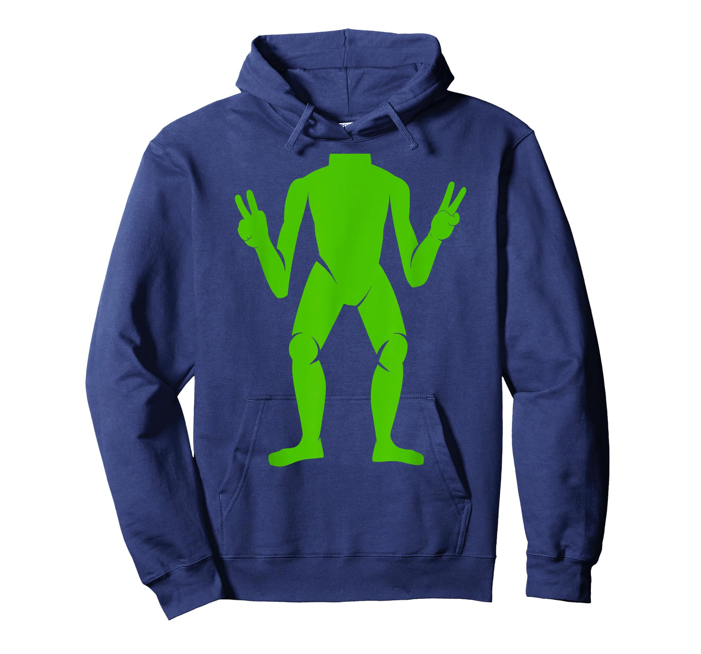 Green Alien UFO Body Lazy Halloween Costume Last Minute UFO T-Shirt