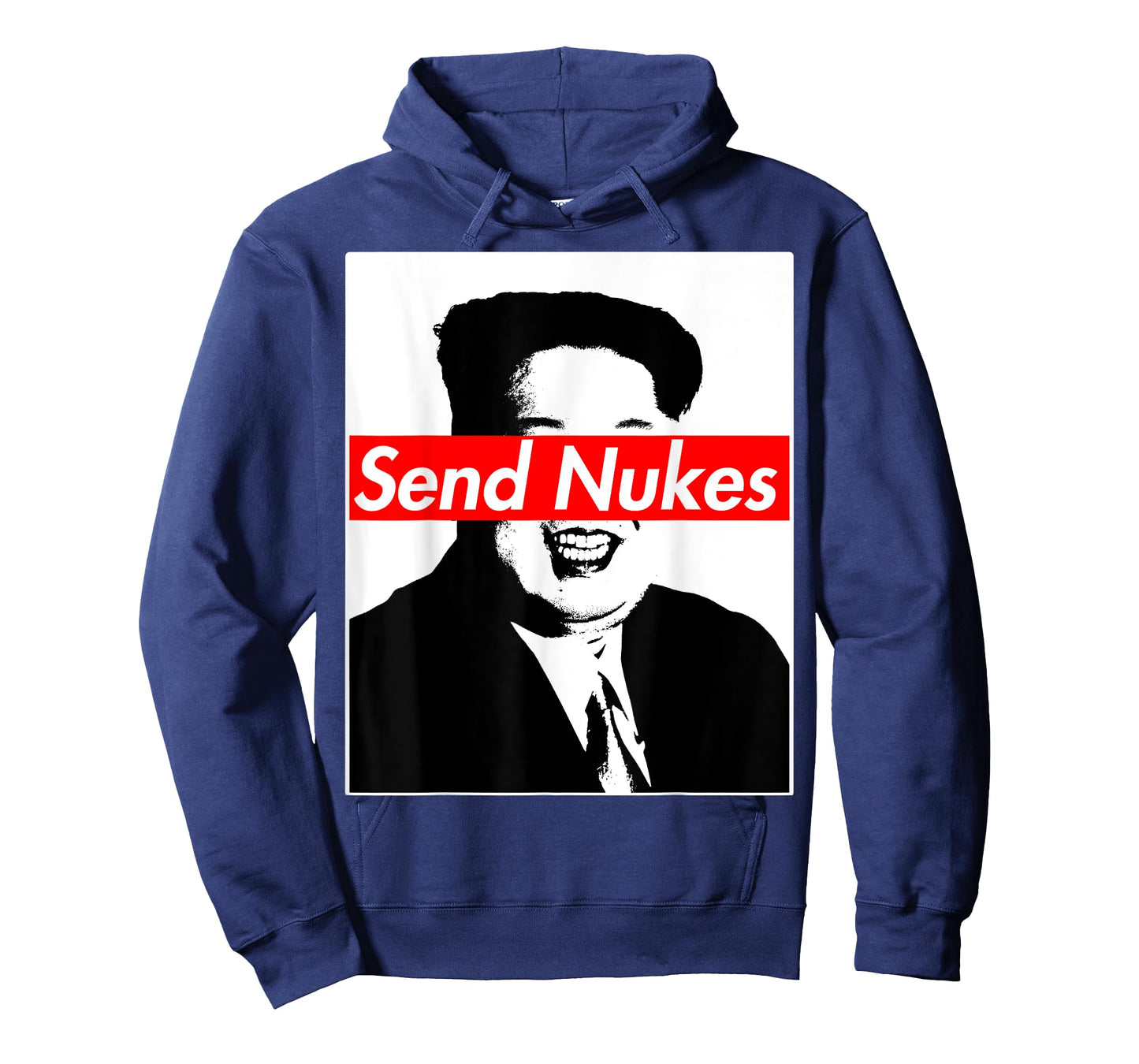 Send Nukes Rocket Man Kim Jong Un North Korea T-Shirt T-Shirt