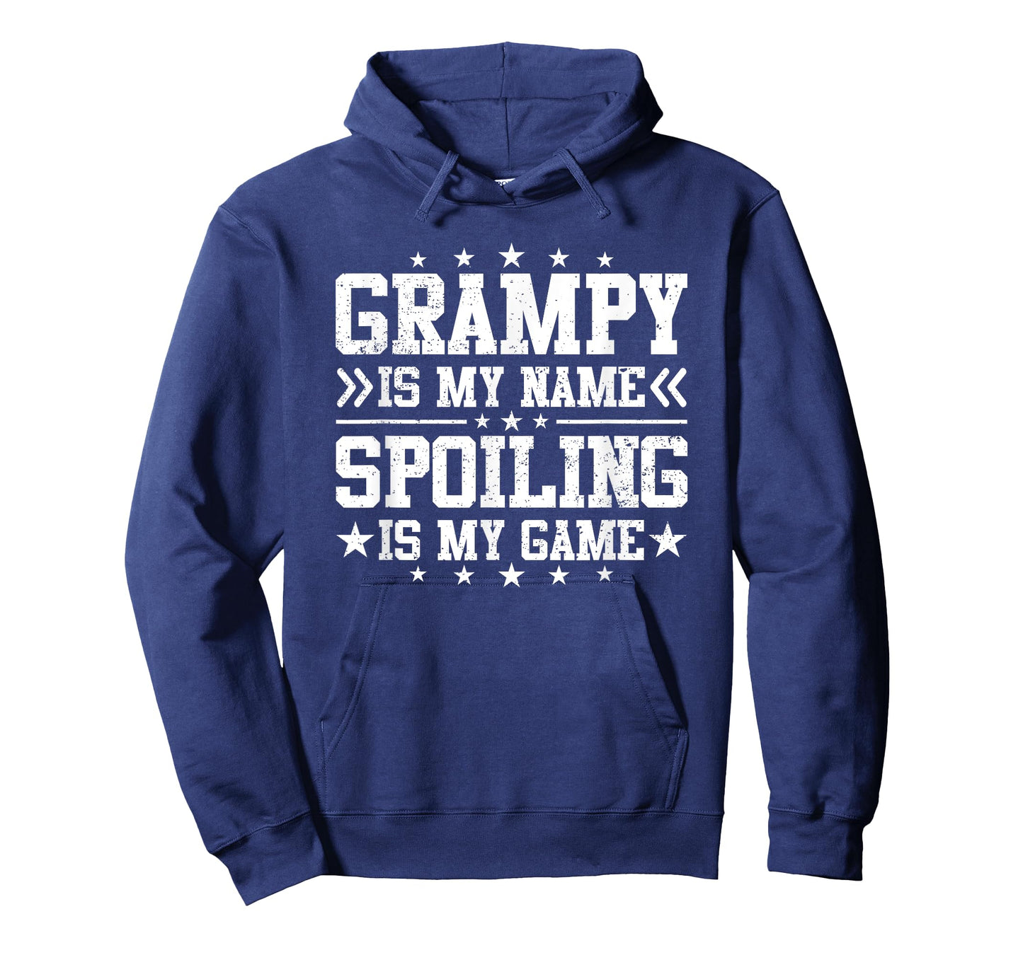 Grampy Is My Name Spoiling Is My Game Funny Father's Day T-Shirt