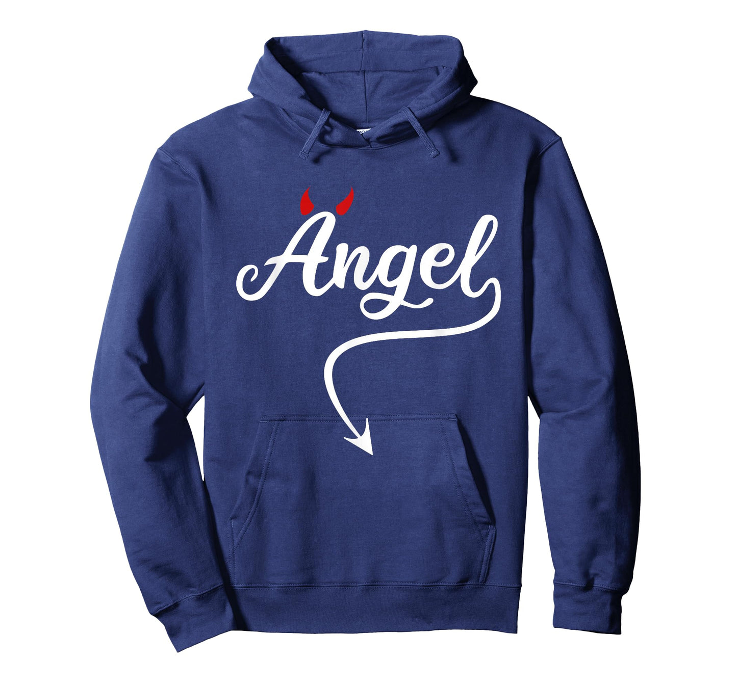 Devil Angel Costume Angel vs Devil Angel and Devil Halloween T-Shirt