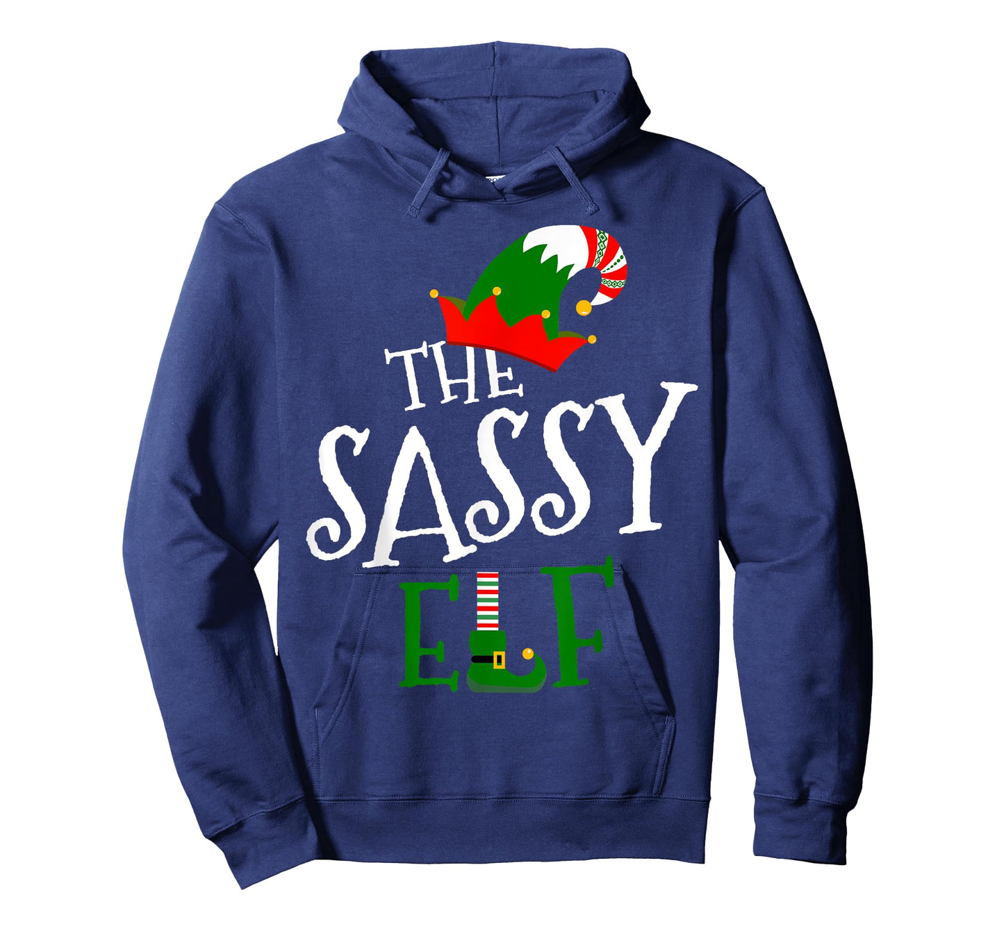 The Sassy Elf Family Matching Group Gift Christmas Costume T-Shirt