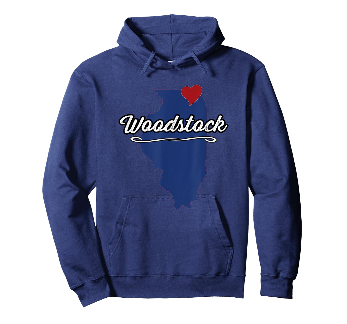 City of Woodstock Illinois | IL Town - Novelty Merch Gift - T-Shirt