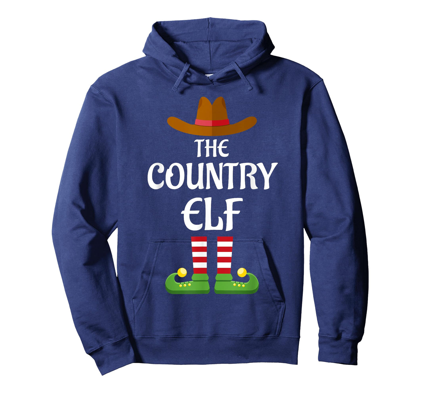 Country Elf Family Matching Group Christmas Cowboy T-Shirt