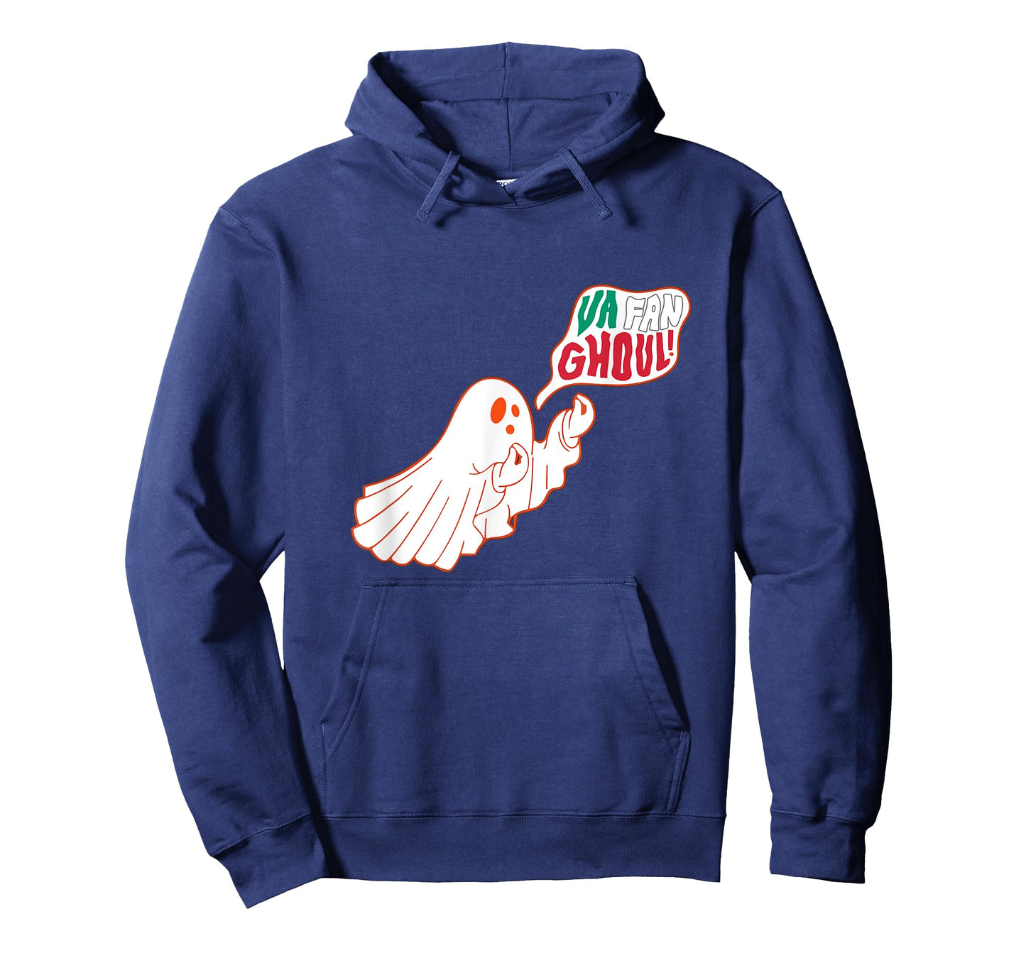 Va Fan Ghoul Funny Italian Ghost Halloween Italian Flag T-Shirt