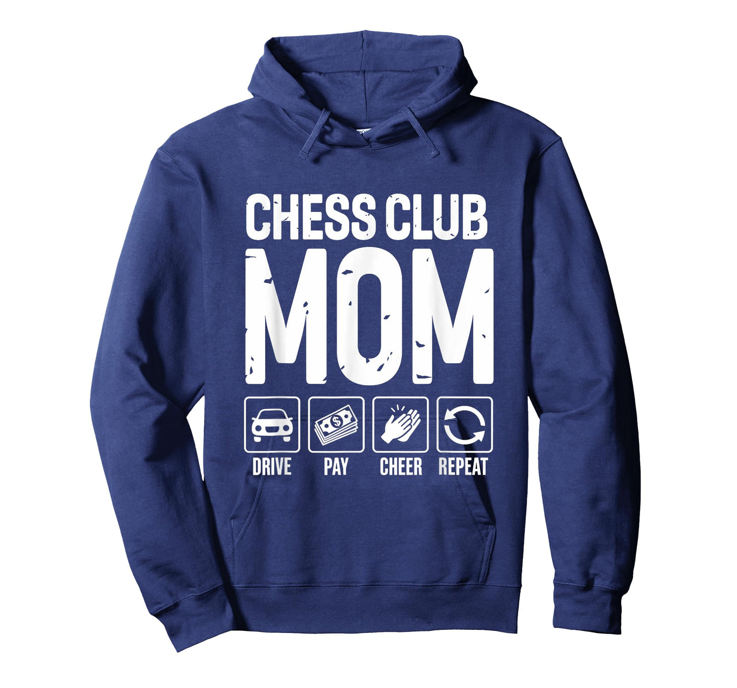 Chess Club Mom Drive Pay Cheer Mom Of A Chess Player T-Shirt