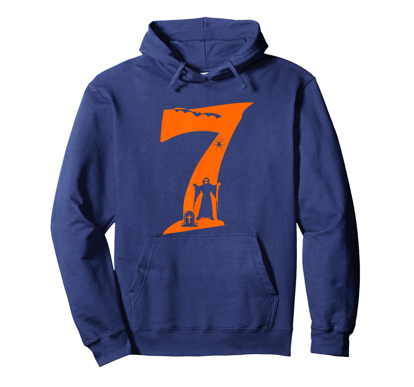 Number 7 Funny Meme Saying 6 7 Six Seven Scary Halloween Boy T-Shirt