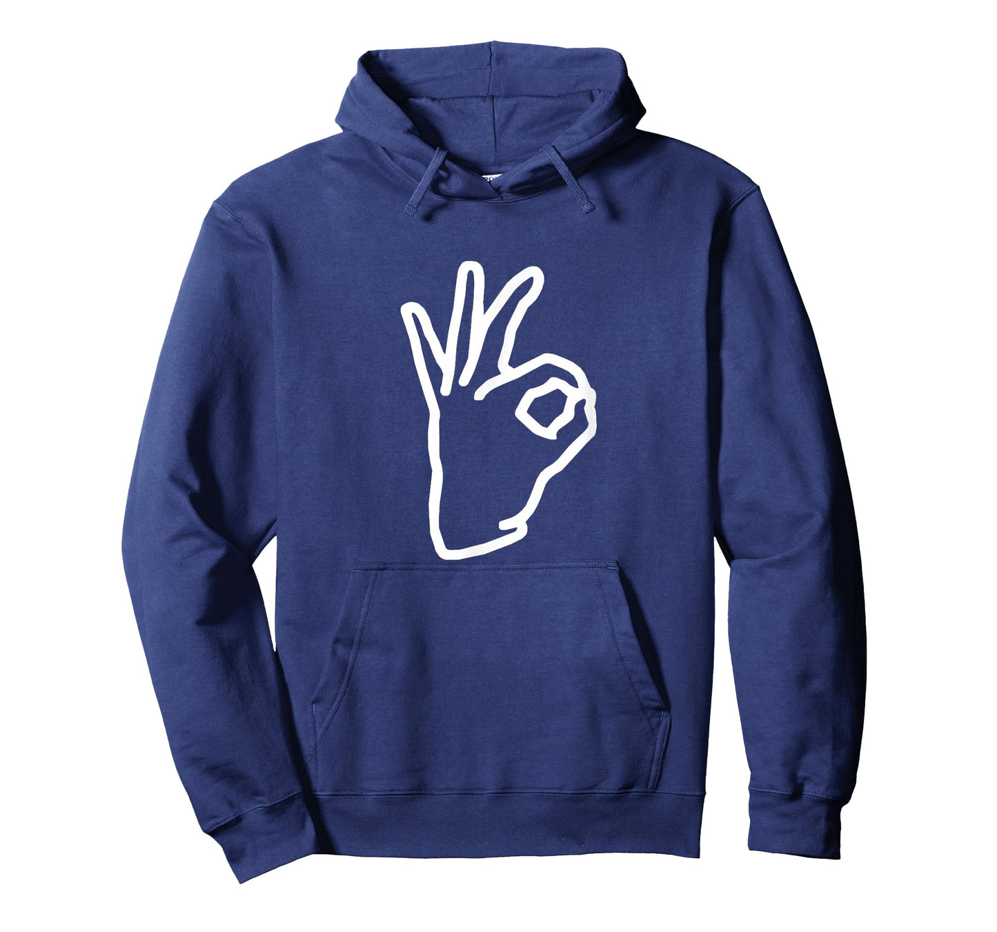 BoredKoalas Meme Ok Hand Sign Retro T-Shirt, Unisex-Adults & Kids, Black, Small