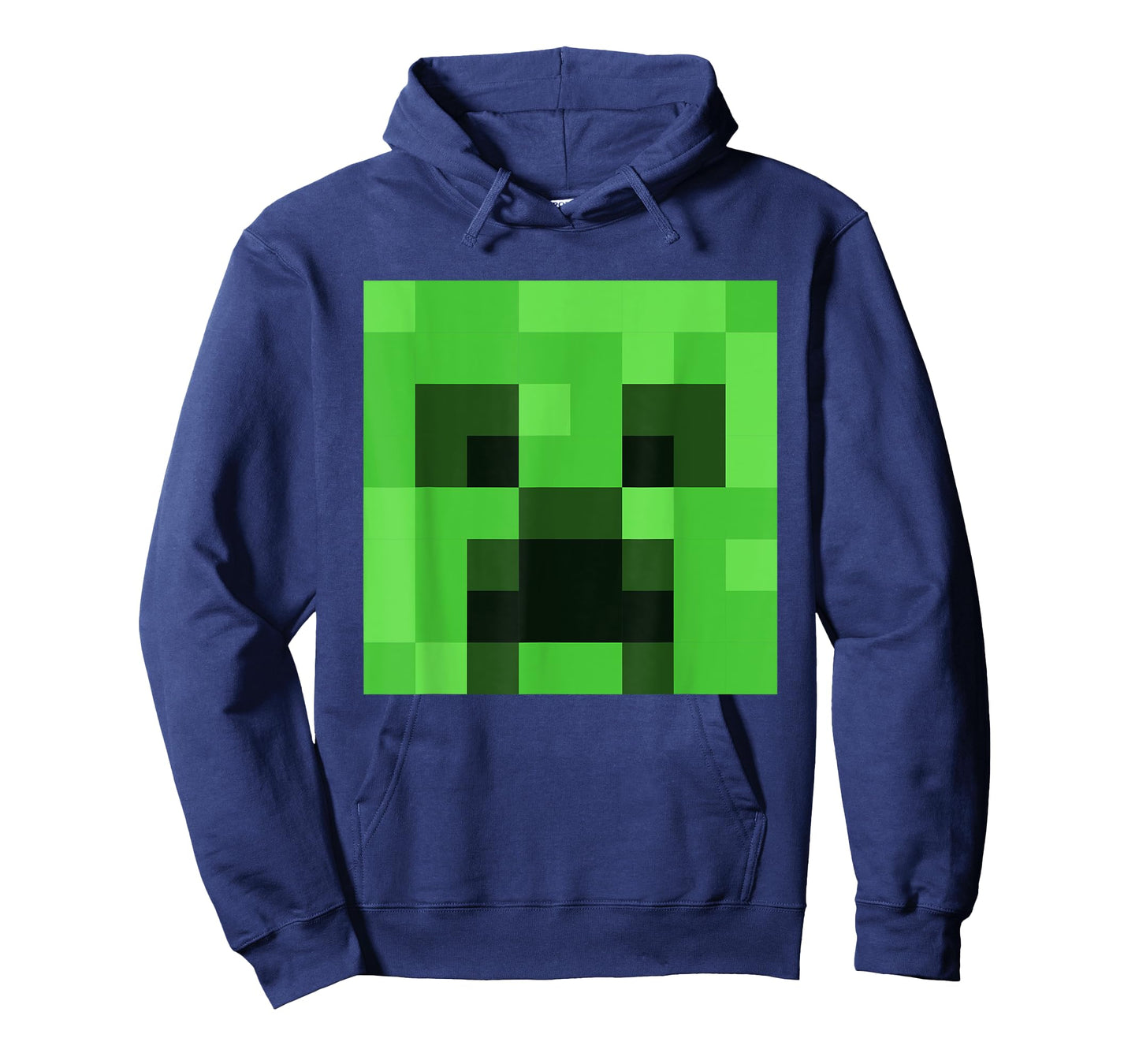 Minecraft Creeper Pixelated Big Face Character T-Shirt