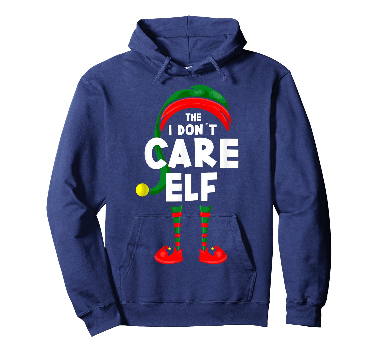 Carnival or Christmas Party Costume - The I Don´t Care Elf T-Shirt