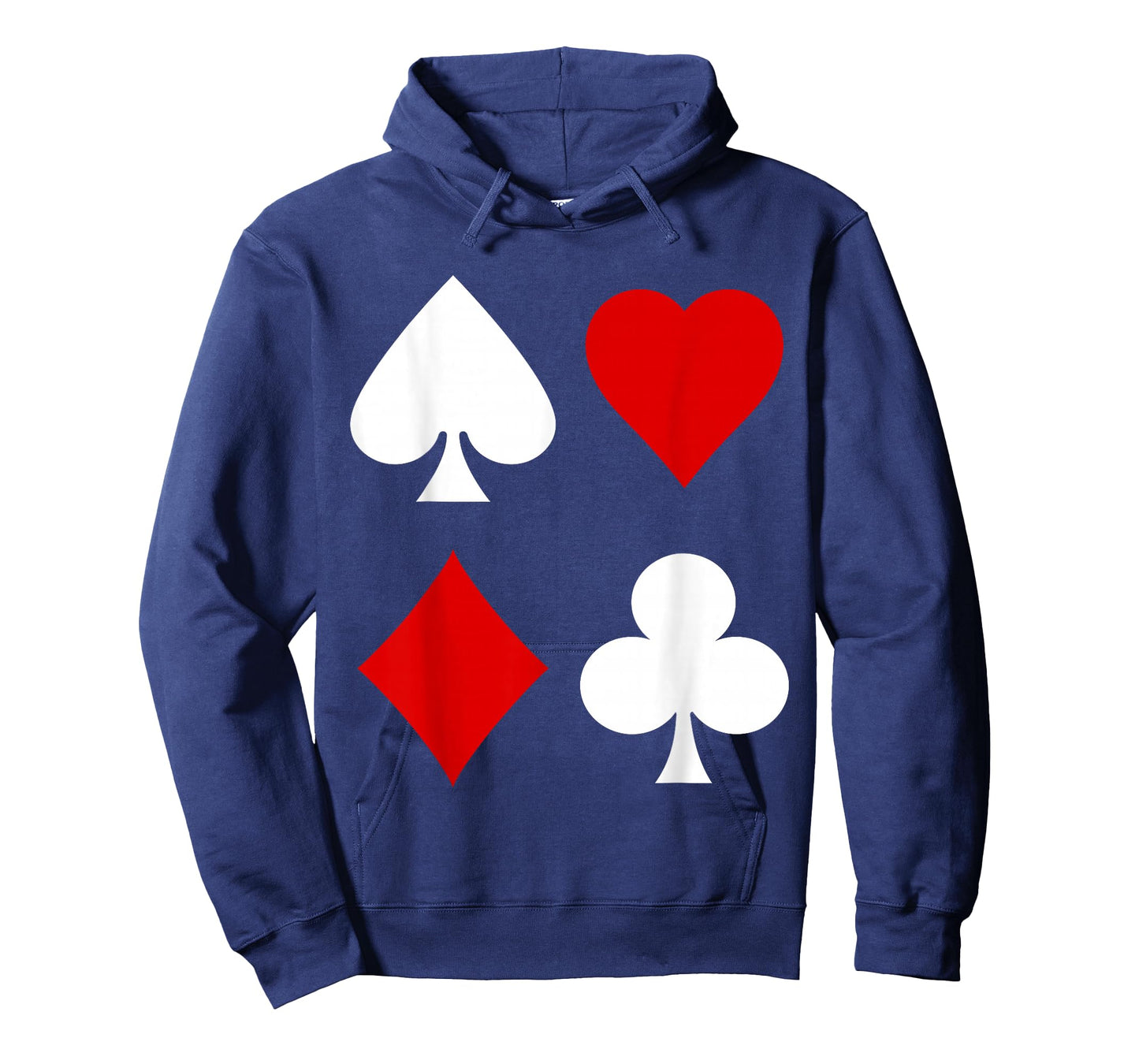 Playing Card Diamonds Spades Clubs Hearts Symbol Poker Rummy T-Shirt