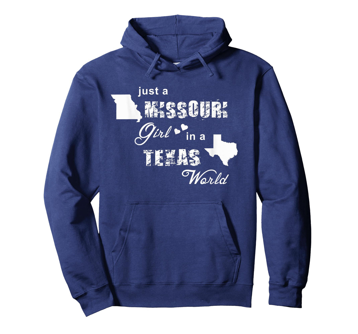 Just a Missouri girl in a Texas world T-shirt T-Shirt