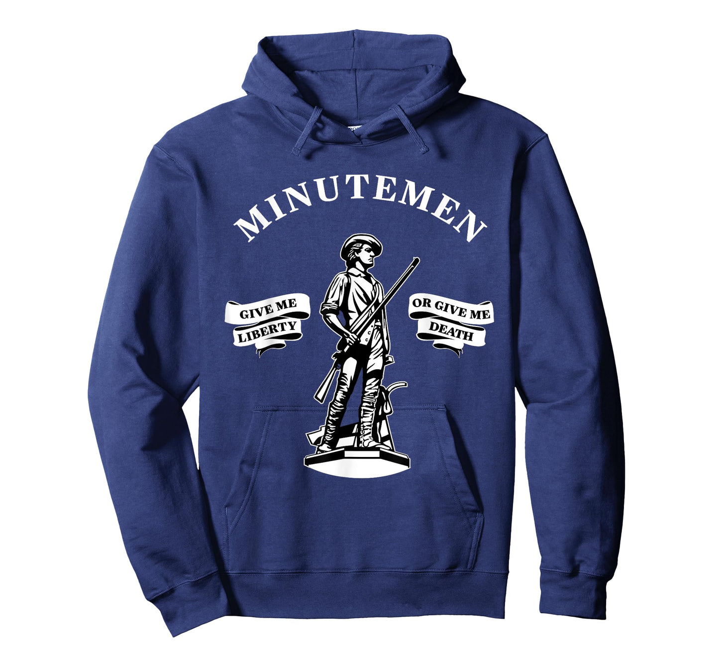 Minutemen Give Me Liberty or Give Me Death USA 1776 T-Shirt