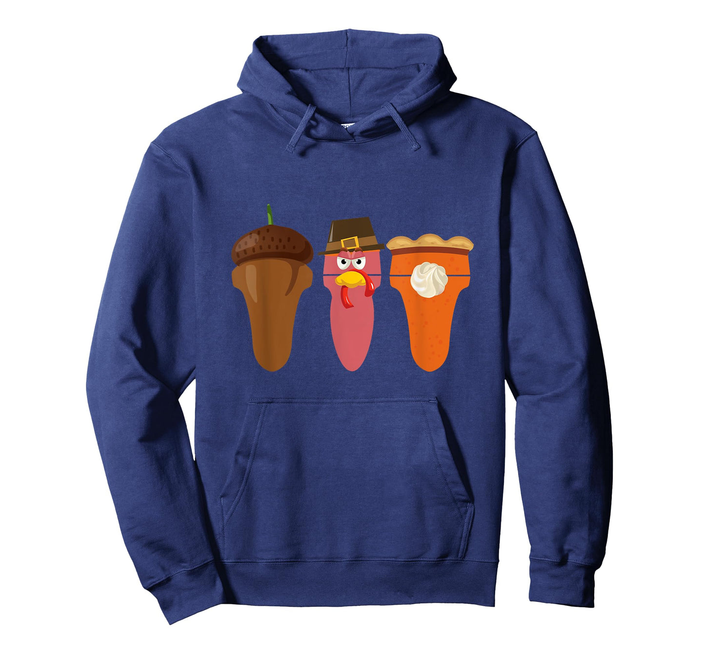 Sonographer Thanksgiving Acorn Turkey Pumpkin Pie Ultrasound T-Shirt