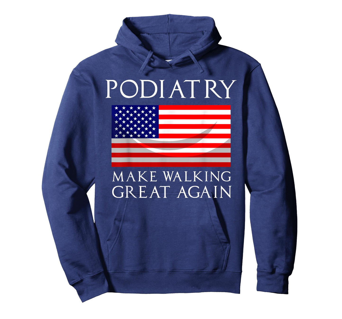 Funny Podiatrist Gift Cool Podiatry American Flag Doctors T-Shirt