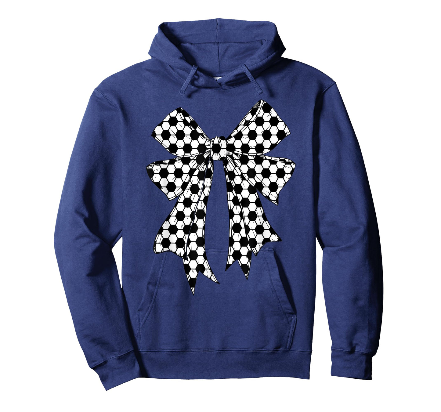 Cute Soccer Ball Coquette Bow For Women Girl Soccer Mom Mama T-Shirt