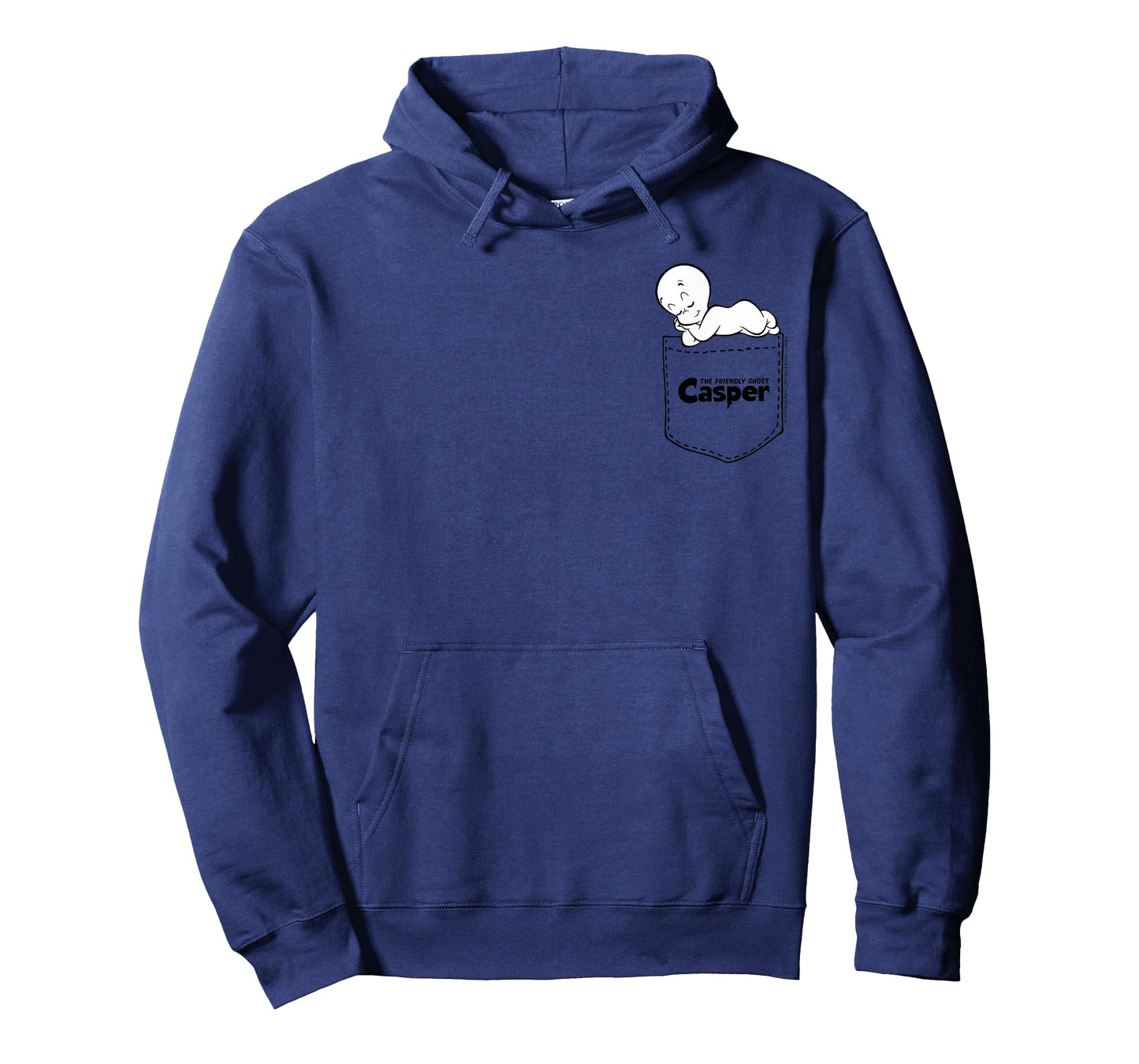 Casper The Friendly Ghost Napping On Your Pocket T-Shirt