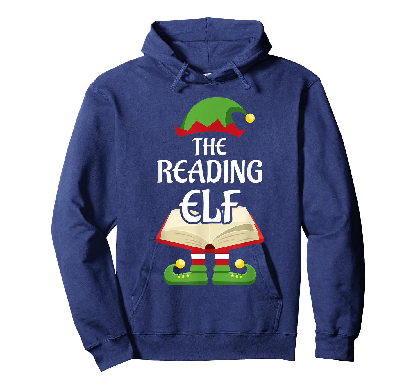 Reading Elf Family Matching Group Christmas Books T-Shirt