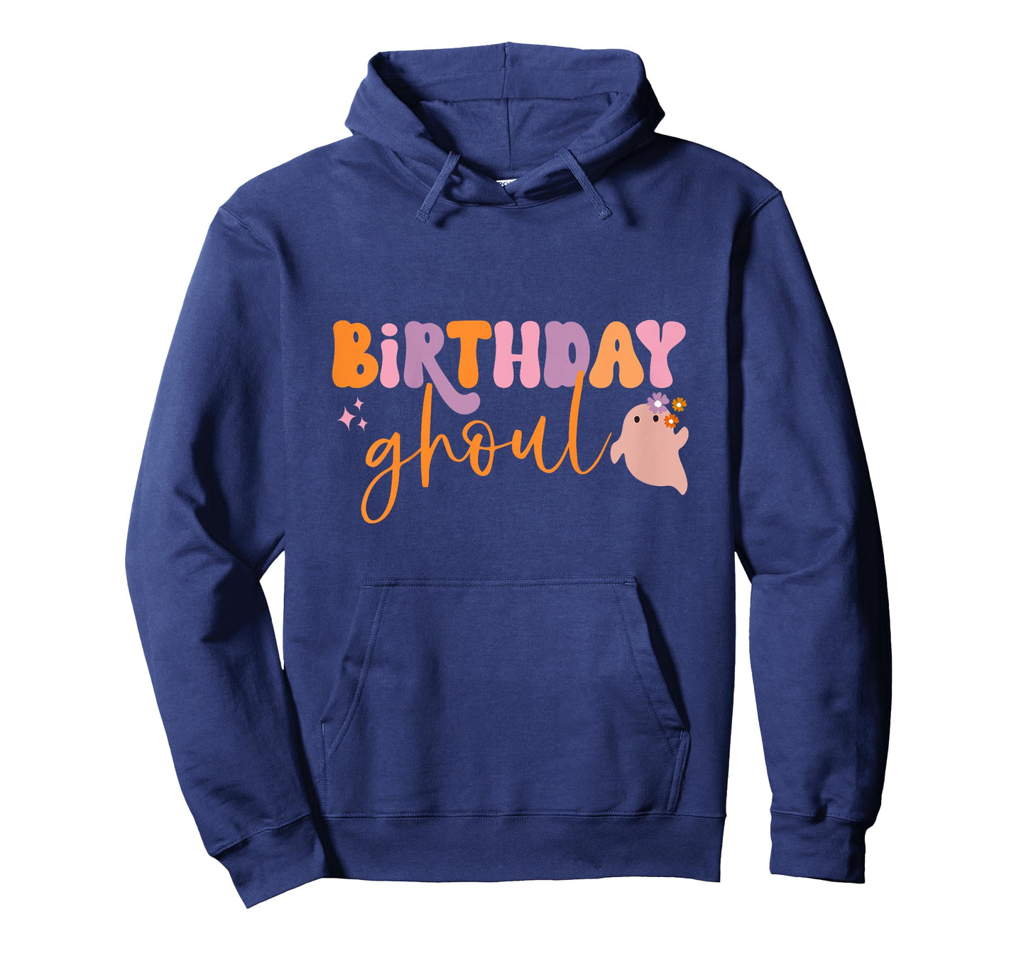 Kids Birthday Ghoul Girl Child Cute Ghost Halloween Family Party T-Shirt