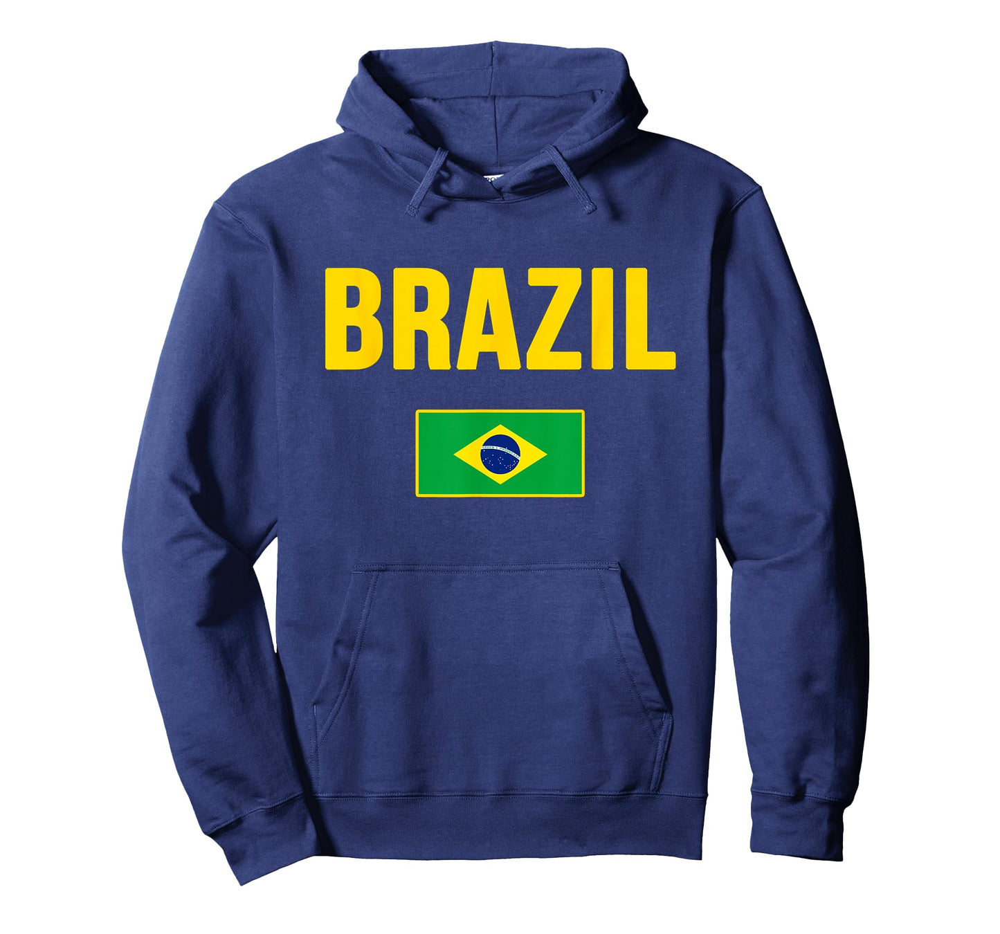Brazil Flag Design Green Yellow Blue for Men Women Kids T-Shirt