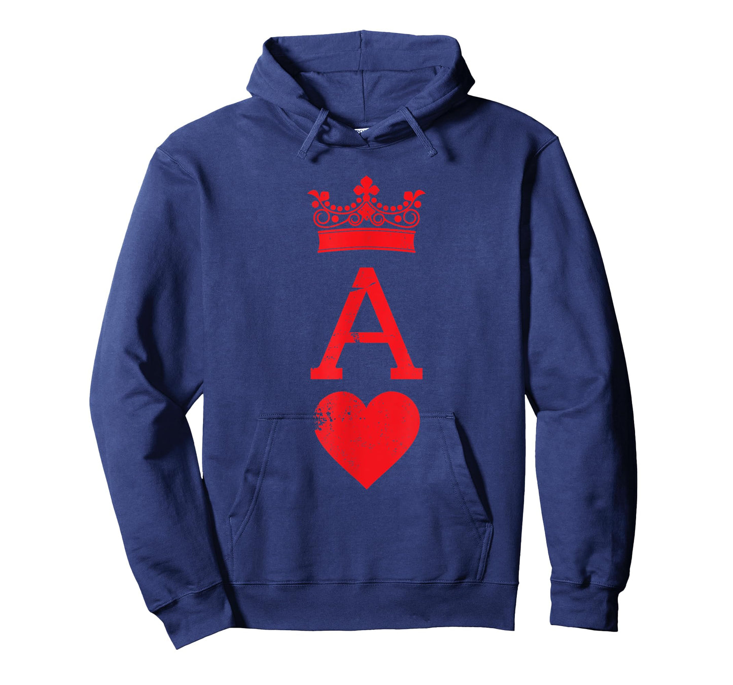 Ace of Hearts Blackjack Cards Halloween Matching Couple T-Shirt