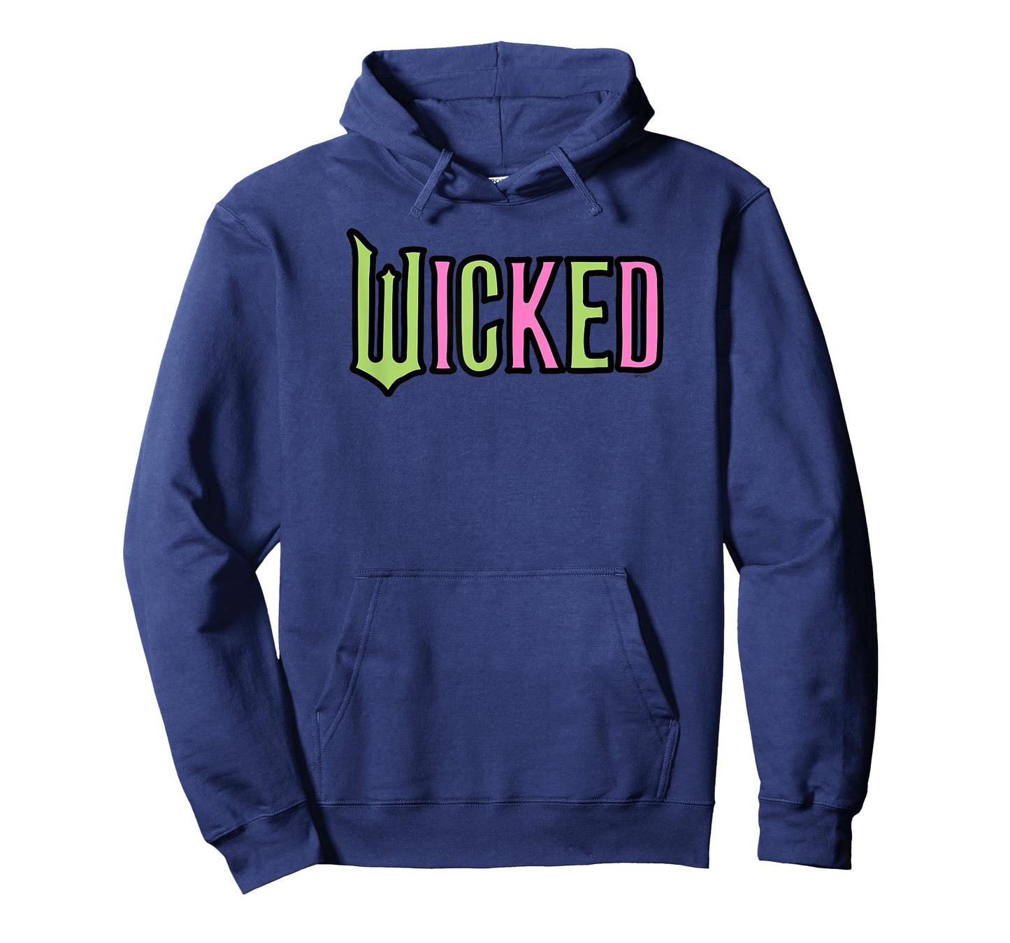 Wicked Logo Pink and Green Playful Cartoon Style T-Shirt