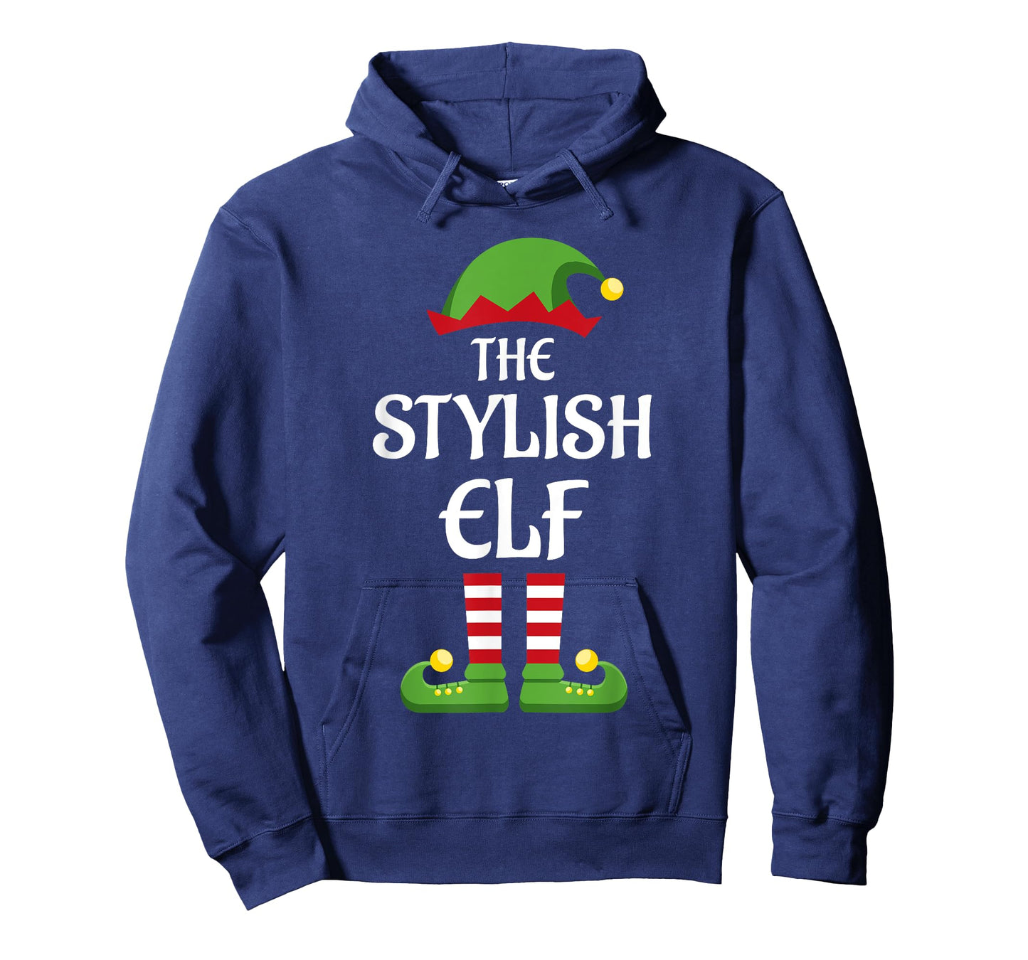 Stylish Elf Family Matching Group Christmas T-Shirt