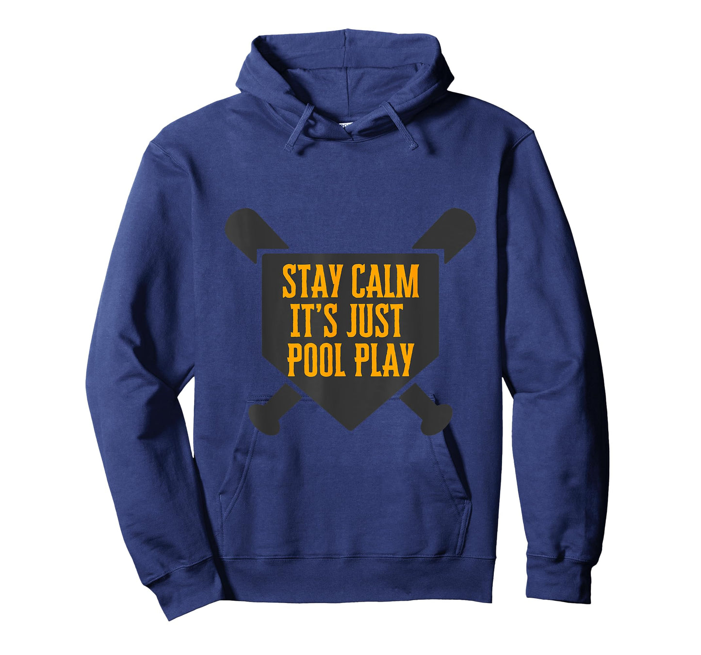 Baseball Stay Calm It's Just Pool Play T-Shirt