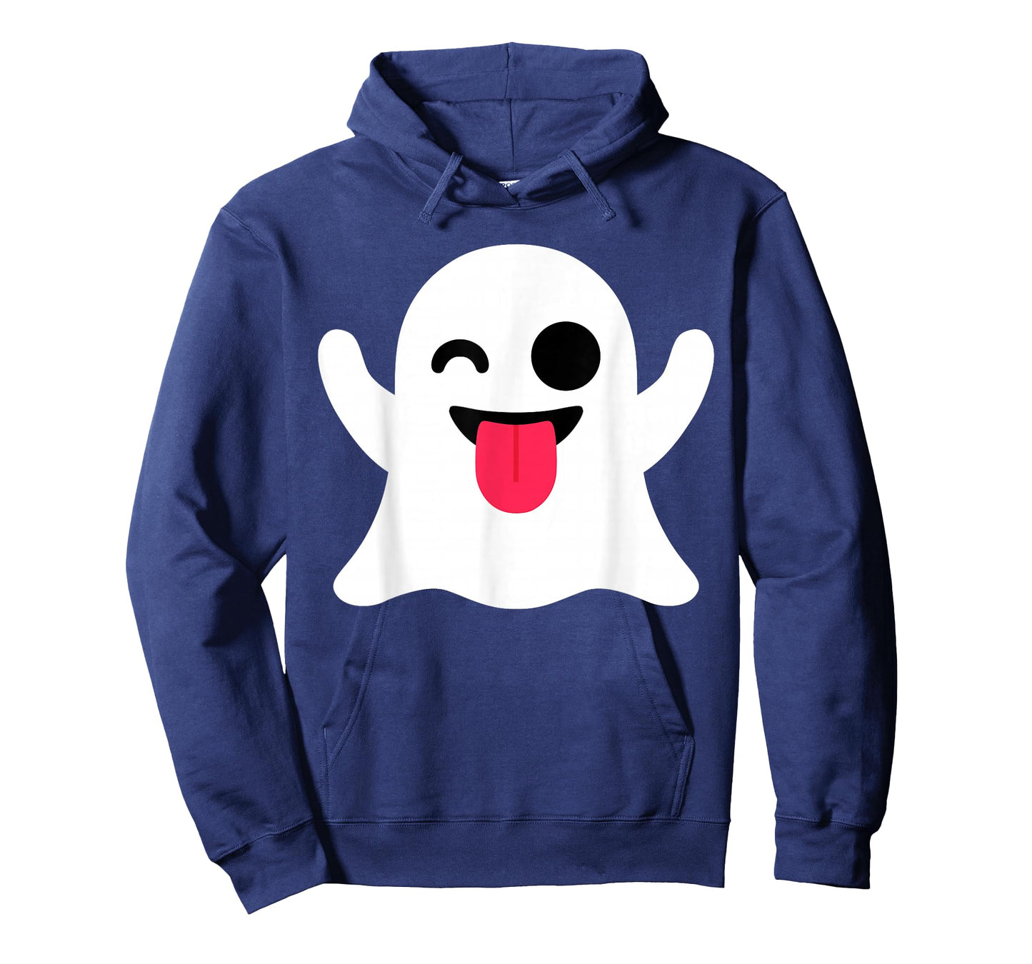 Funny Emoticon Cute Ghost Boo Face Halloween Costume T-Shirt
