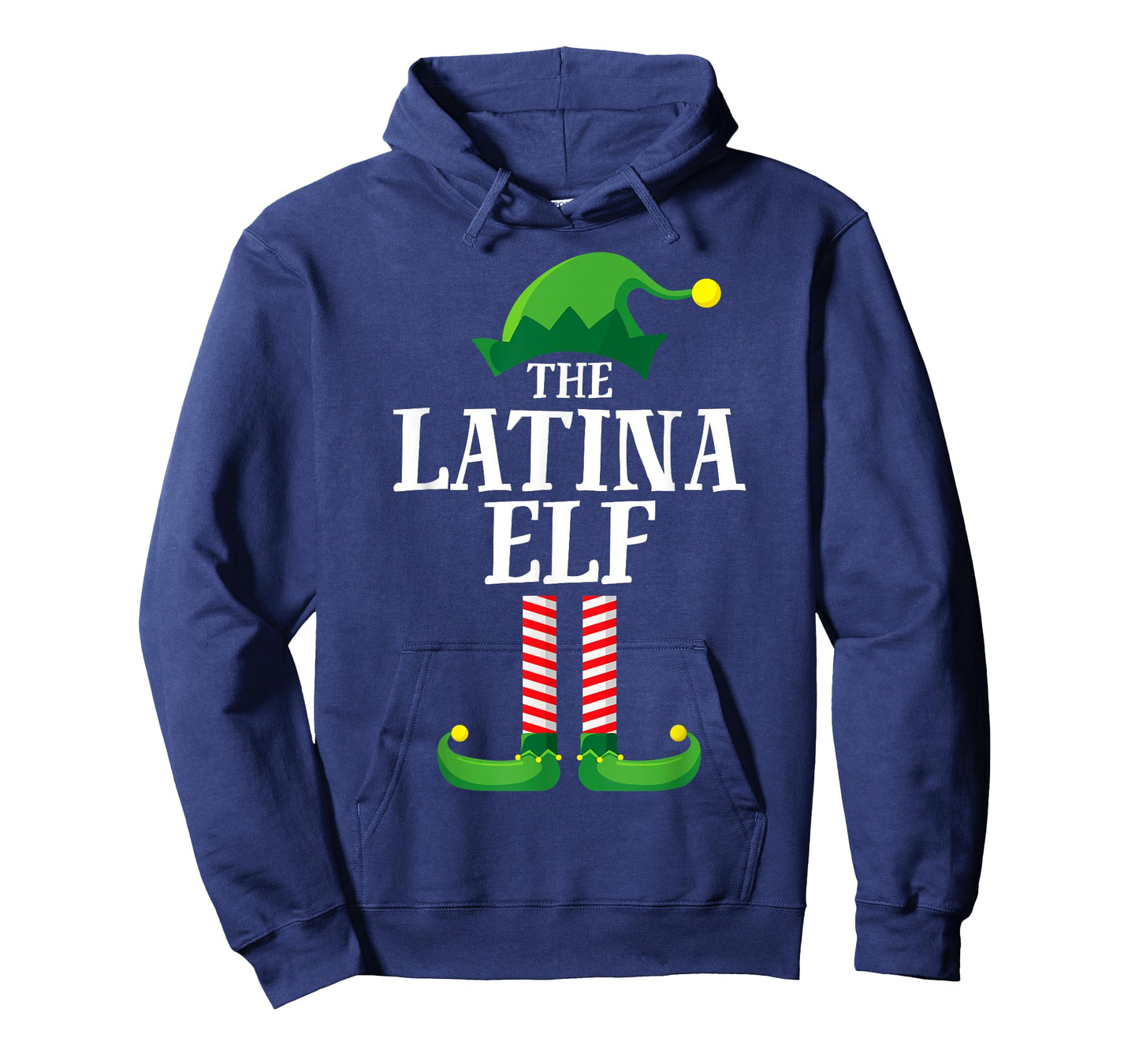 Latina Elf Matching Family Group Christmas Party T-Shirt