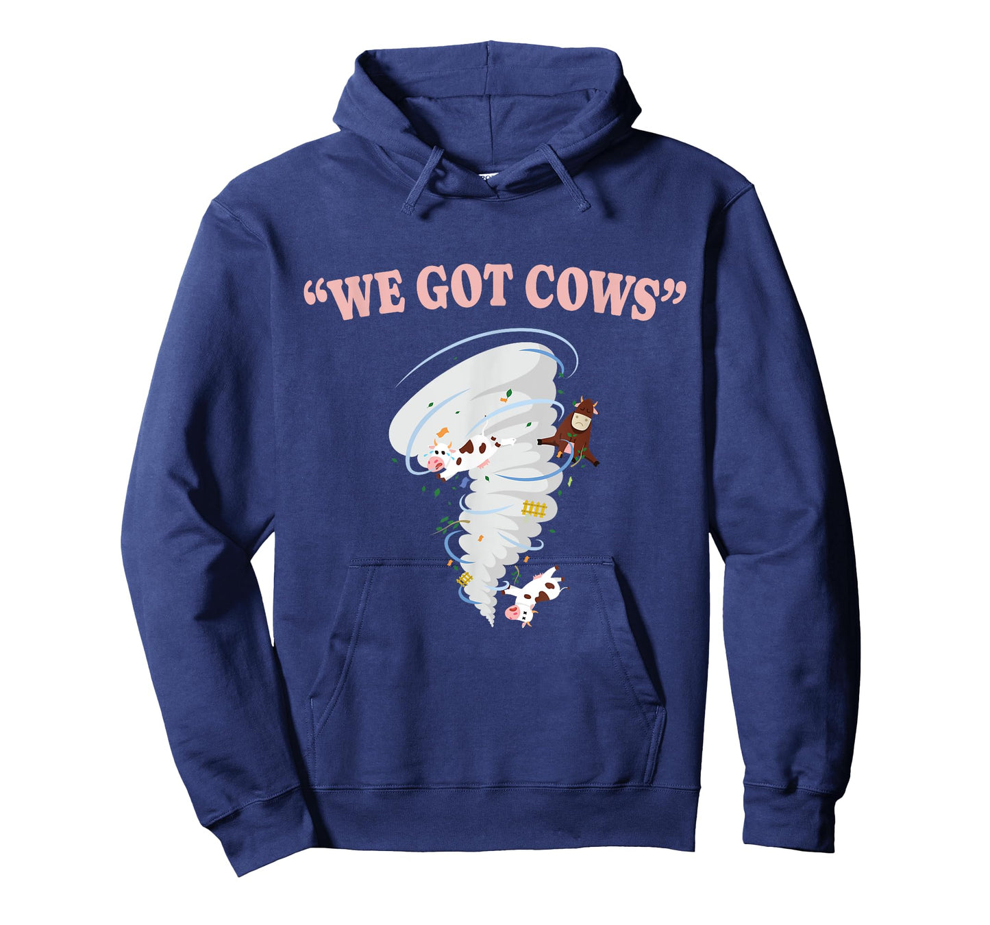 Storm Tornado Twister Hurricane Weather We Got Cows Funny T-Shirt