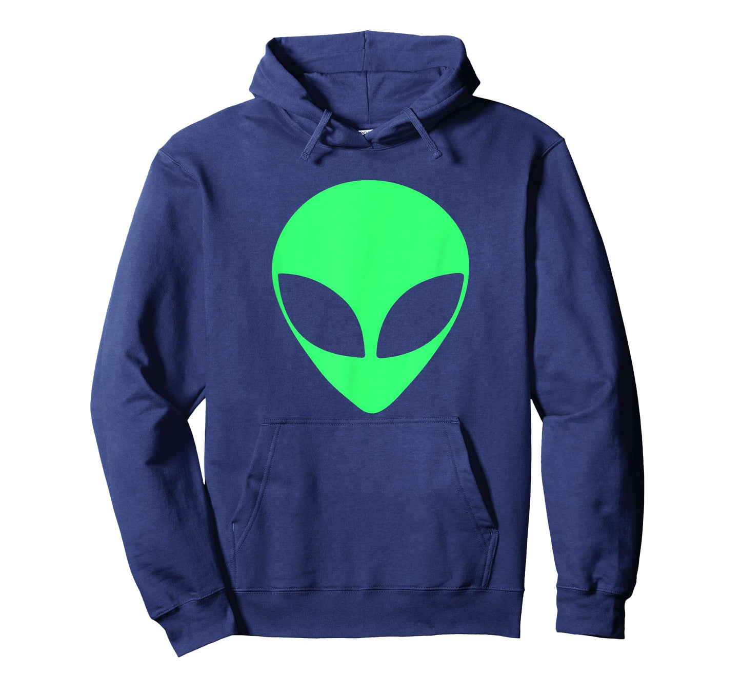 Green Alien Head 90's Style - Funny T-Shirt