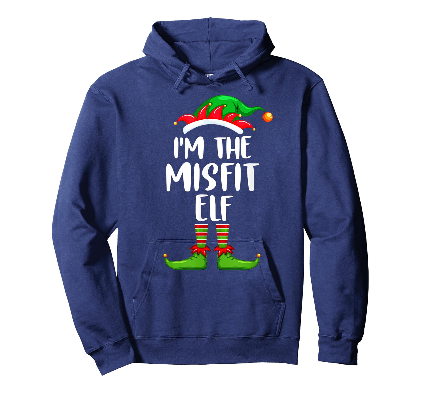 I'm The Misfit Elf Shirt Matching Family Group Christmas T-Shirt